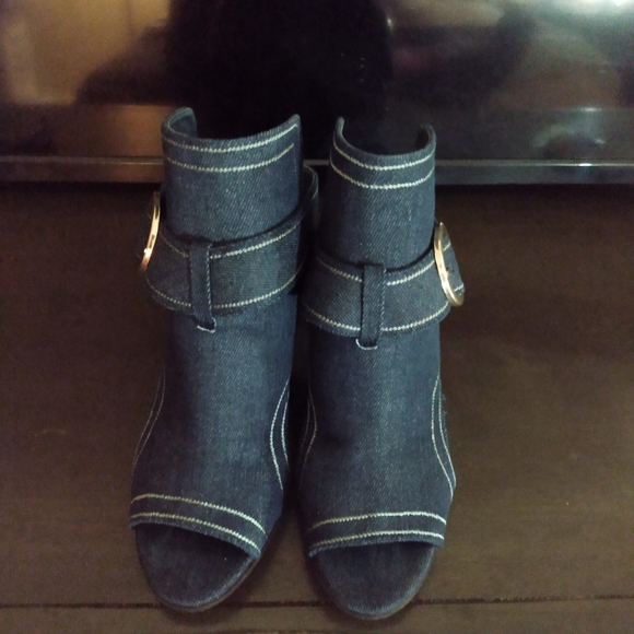 Cato Shoes - Cato denim heeled sandals